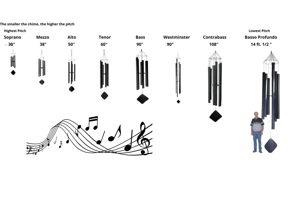 Music of the Spheres Windchime Mezzo - Bella Outdoors USA