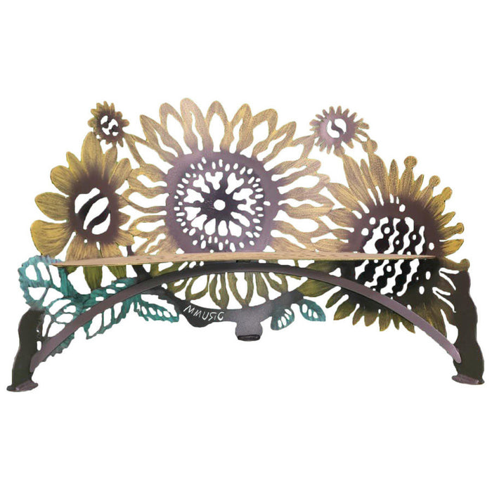 Sunflower Bench